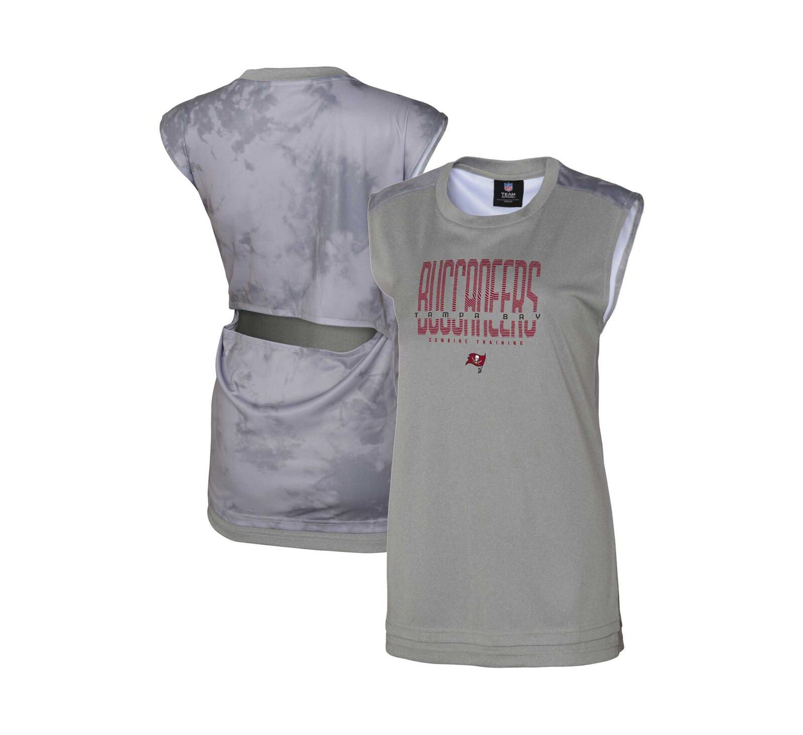 Outerstuff Женская майка без рукавов Tampa Bay Buccaneers, серая