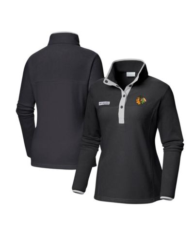 Женская куртка Columbia Chicago Blackhawks Benton Springs Half-Snap