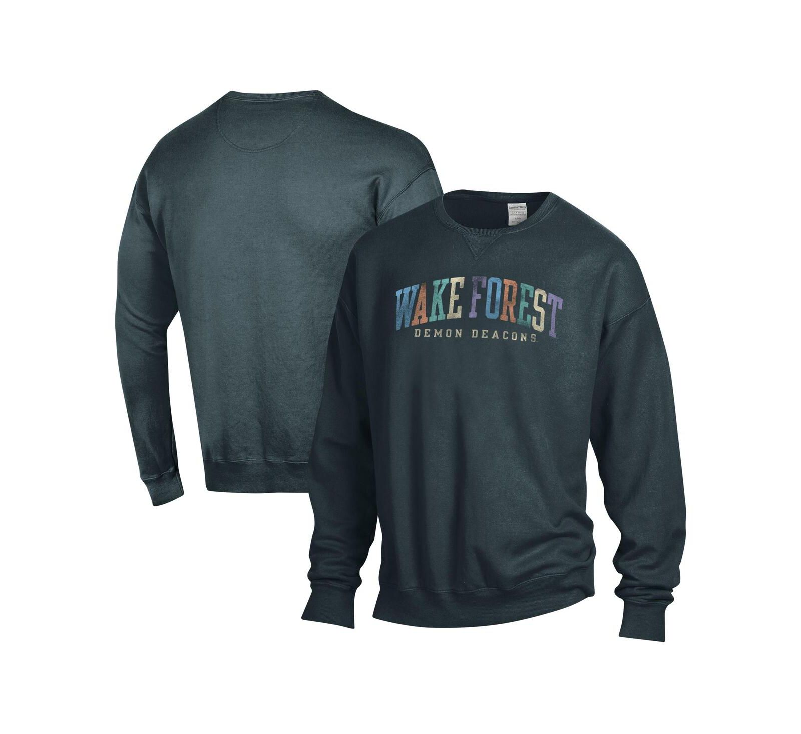 Унисекс оверсайз свитшот Comfortwash Gray Wake Forest Demon Deacons