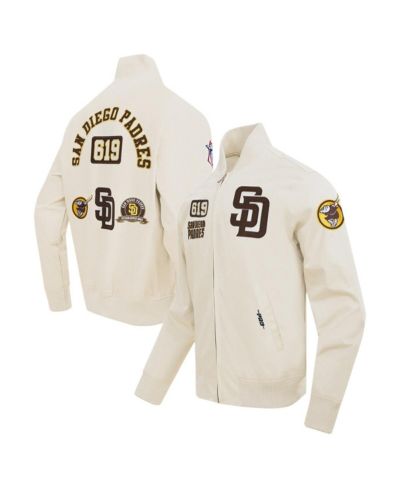 Pro Standard Мужская куртка San Diego Padres Area Code Twill с молнией