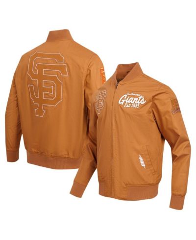 Мужская куртка Pro Standard San Francisco Giants Paint The City Full-Zip, коричневая
