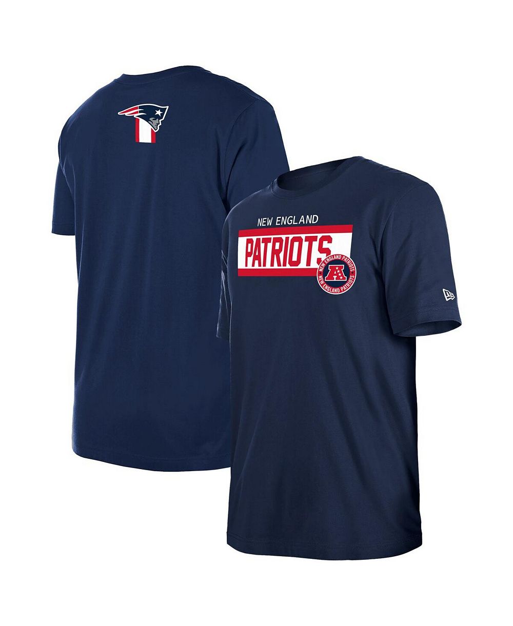 New Era Men's Navy New England Patriots 3rd Down Domestic T-Shirt