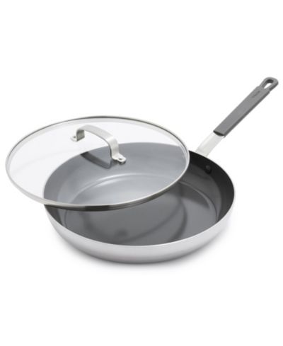GreenPan X Bobby Flay Сковорода из нержавеющей стали Nonstick Stainless Steel 12" с крышкой