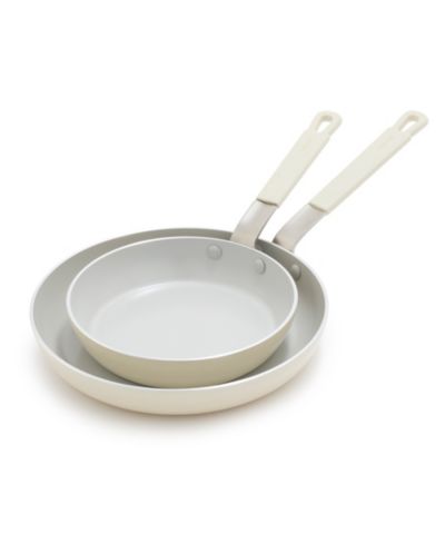 Набор сковородок GreenPan X Bobby Flay из нержавеющей стали с антипригарным покрытием, 8" и 10"