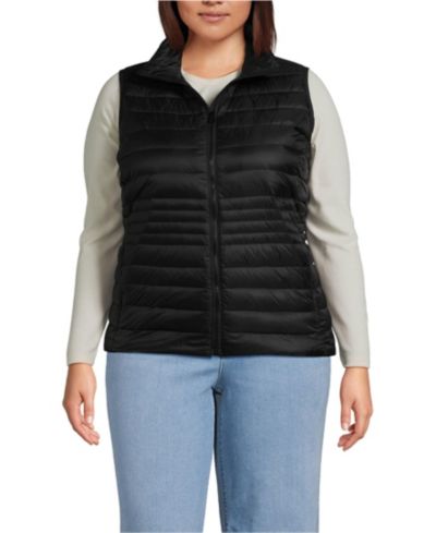 Жилет Lands' End Plus Size Wanderweight Packable Down