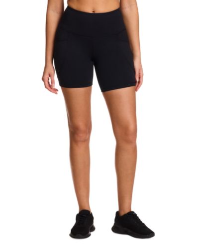 Reebok Women's ID Train High-Rise Stretch Bike Shorts