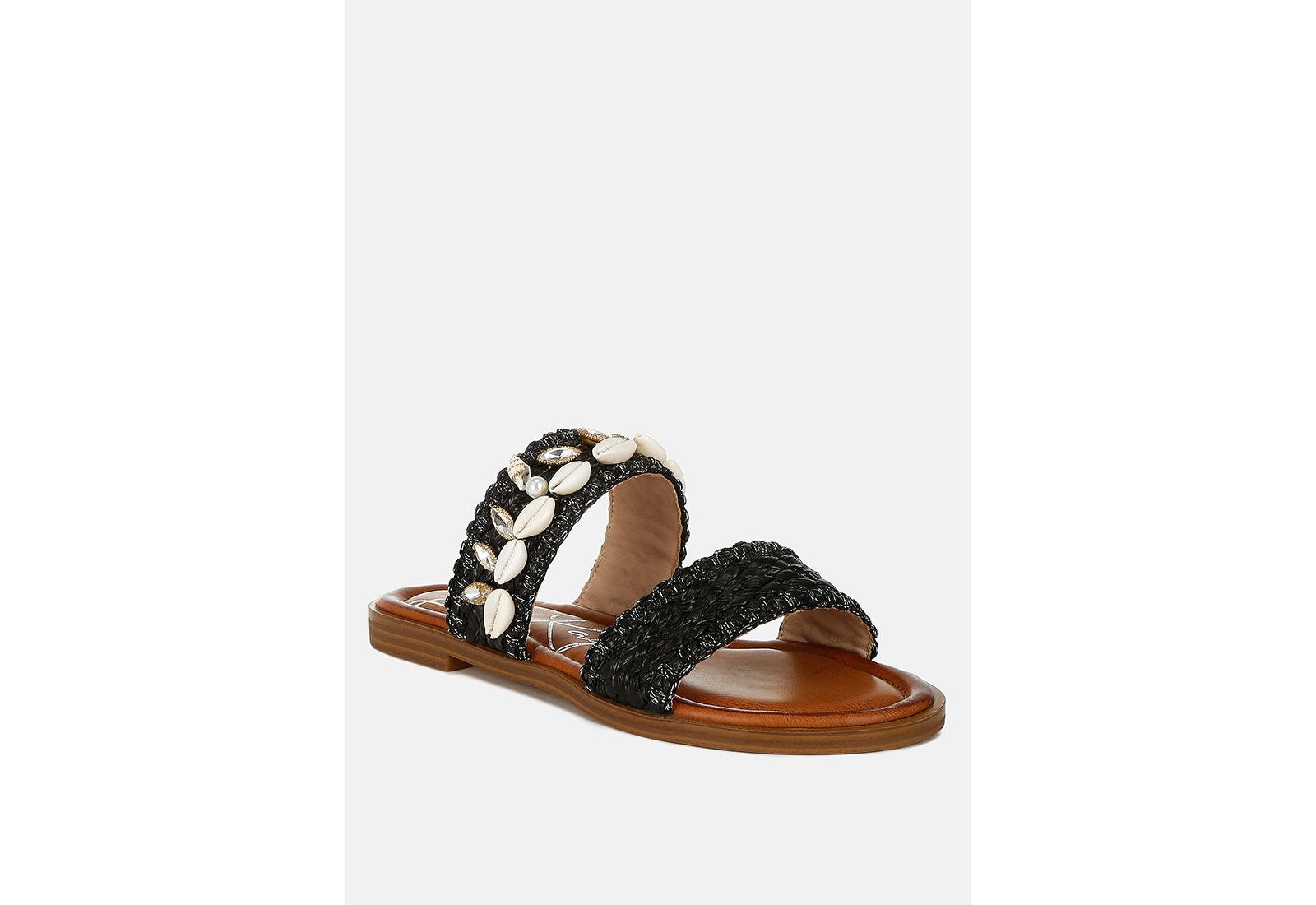 Женские сандалии London Rag Shellfish Raffia Slip On