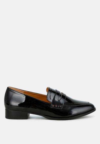 Rag and Co Женские лакированные лоферы Noshiya