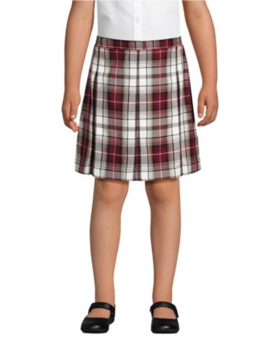 Garnet/khaki plaid