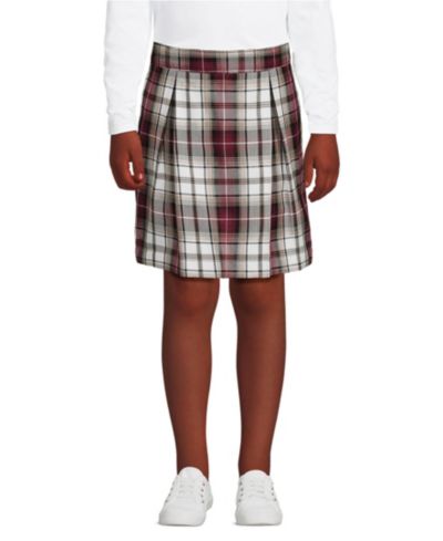 Garnet/khaki plaid