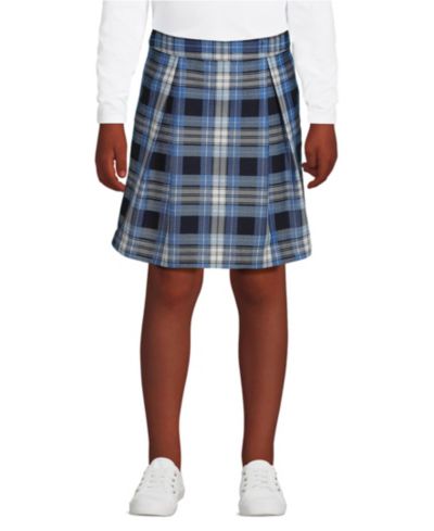Clear blue plaid