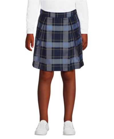 Classic navy plaid