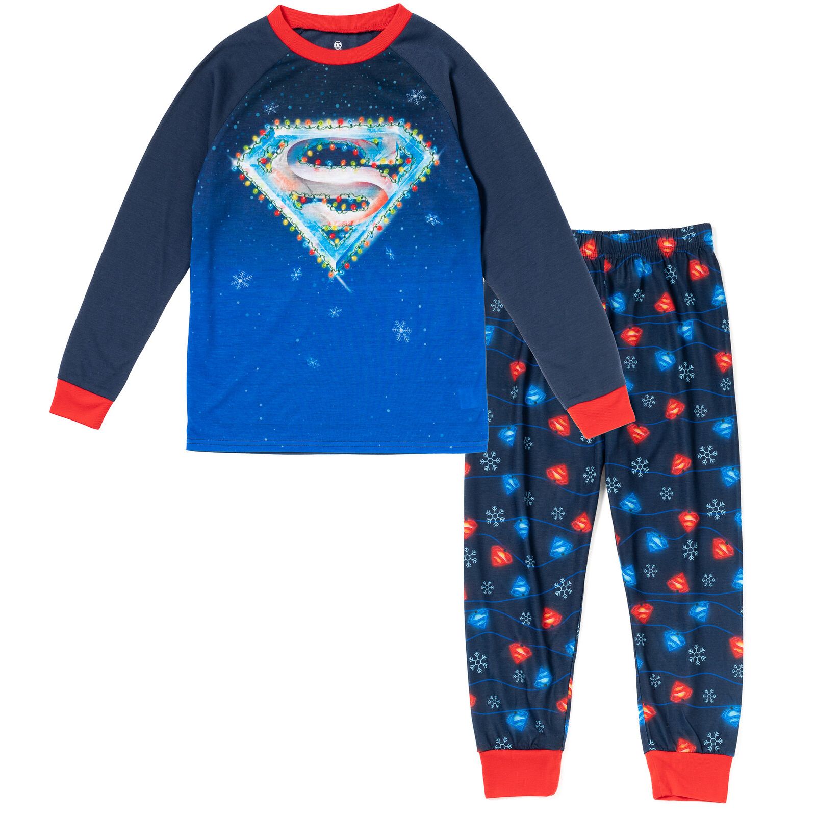 Детский пижамный комплект Justice League DC Comics, футболка и брюки для малышей