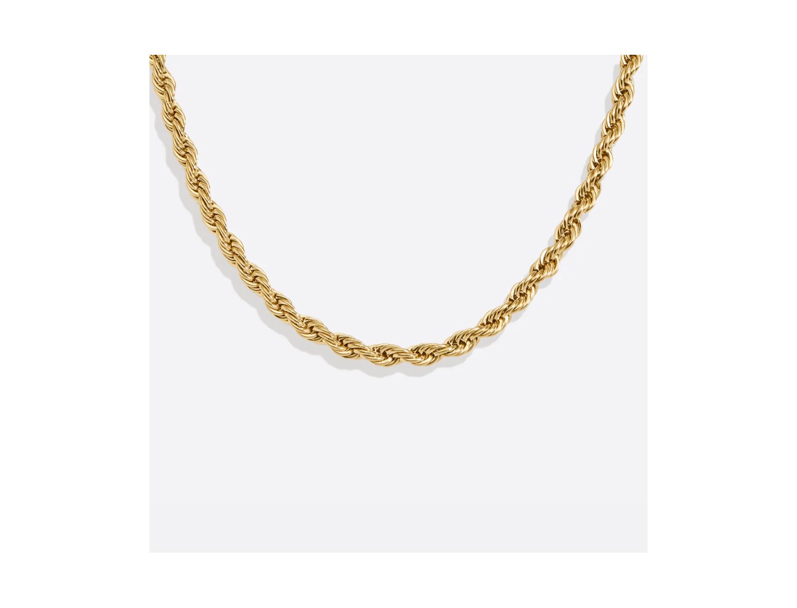 Hollywood Sensation Timeless Gold Rope Necklace