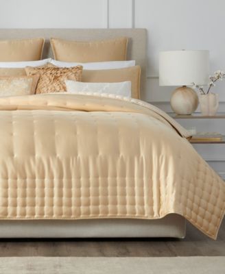 Лоскутное одеяло Donna Karan Home Hammered Silk Quilt, Full/Queen