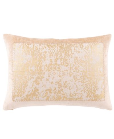 Декоративная подушка Donna Karan Home с эффектом потертости, 20 x 14 дюймов