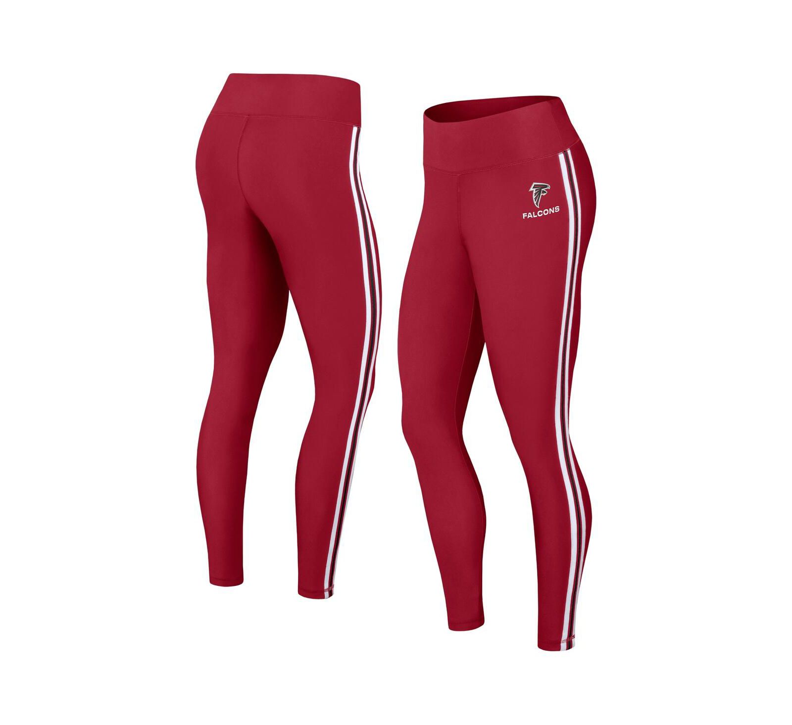 WEAR by Erin Andrews Women's Red Atlanta Falcons Color Block Leggings