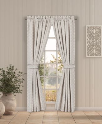 J Queen New York Santa Rosa Window Panel Pair, 50" x 84"