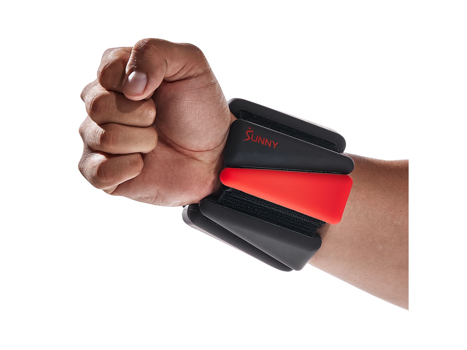 Wearable Arm & Ankle Weights - 2 lb Each (4 lb Pair), Adjustable Silicone Strap, Low-Impact Strength & Cardio