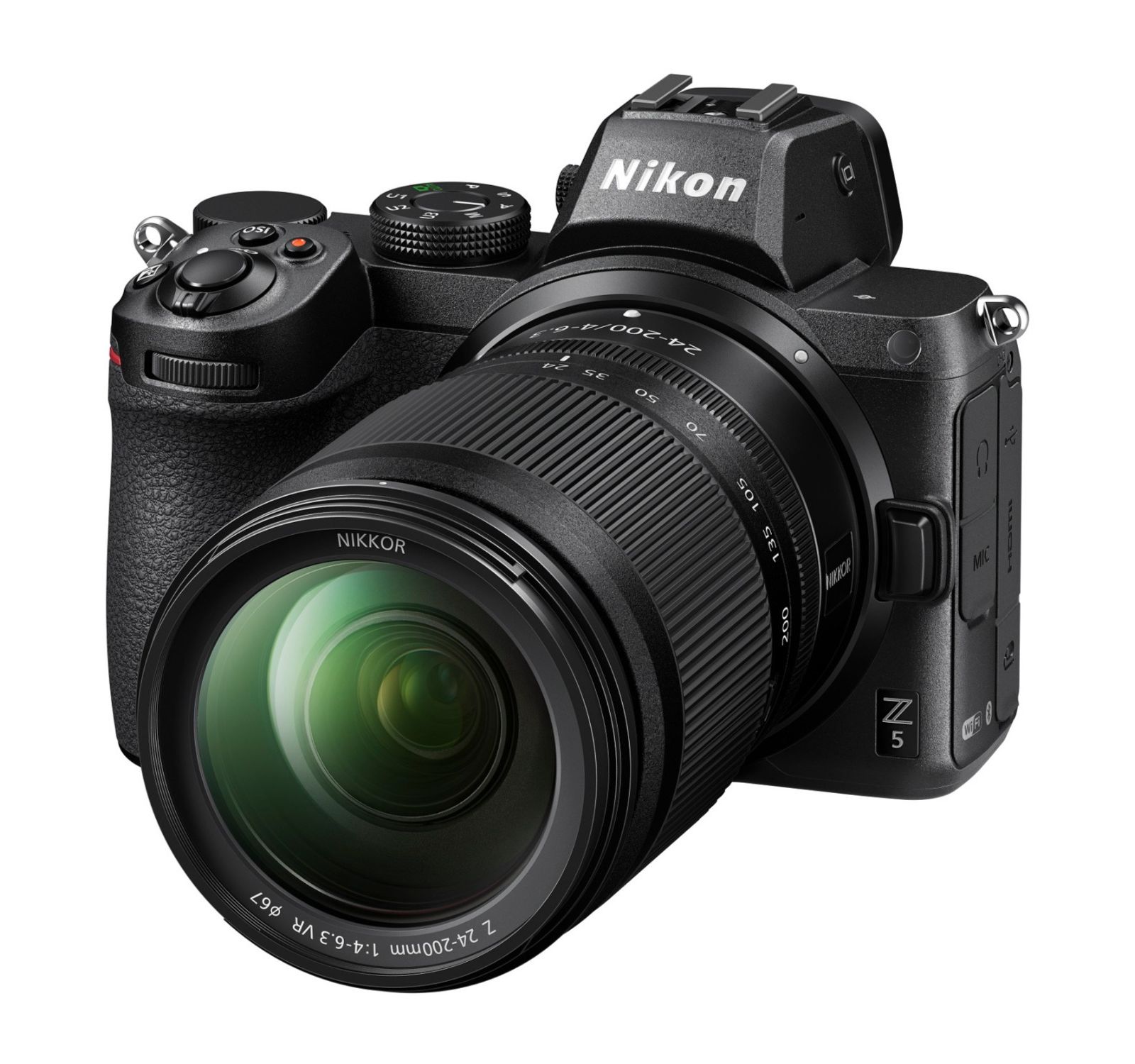 Nikon Z5 4K Full Frame Mirrorless Camera with 24-200mm Zoom Lens