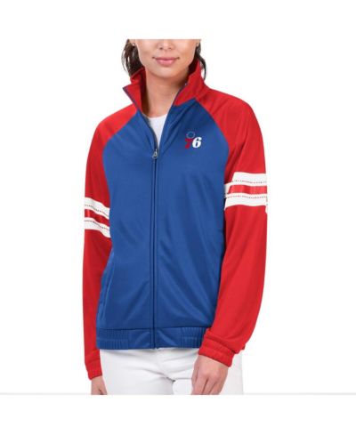 Женская ветровка G-III 4Her by Carl Banks Philadelphia 76ers Full-Zip