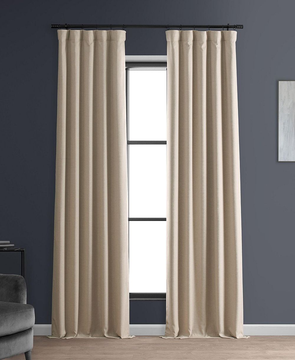 Шторы Half Price Drapes Faux Linen Blackout