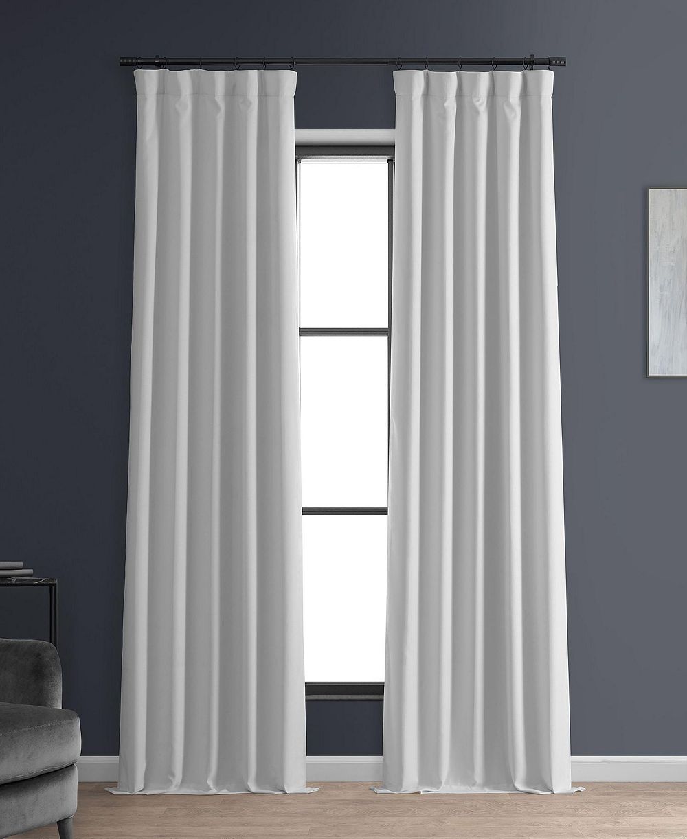 Half Price Drapes шторы с эффектом блэкаута из искусственного льна