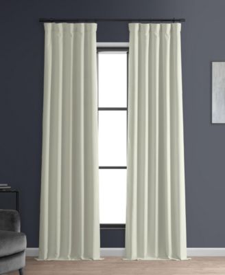 Шторы Half Price Drapes из искусственного льна, блэкаут