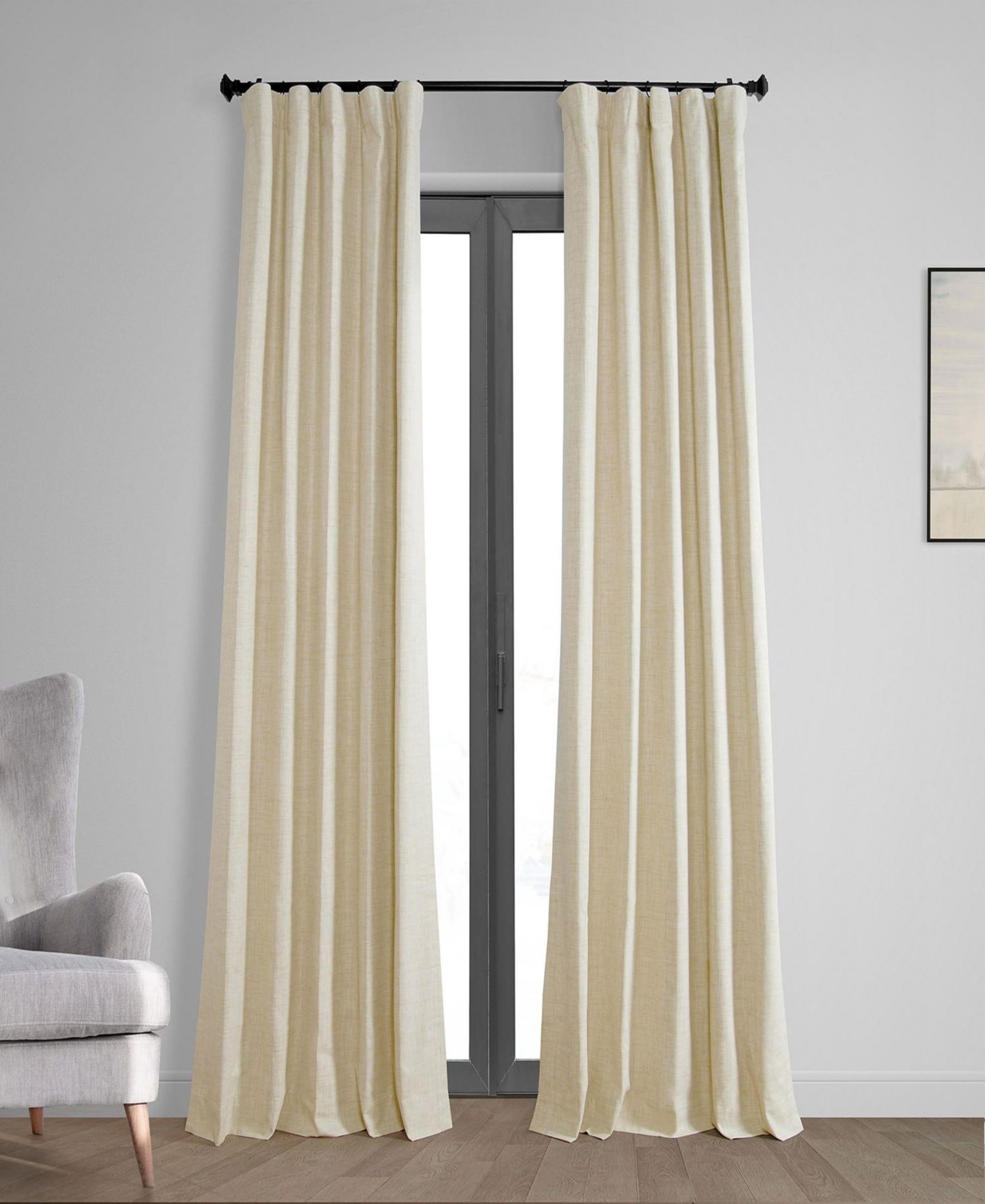 Шторы Half Price Drapes Thermal Blackout из льна