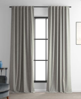 Half Price Drapes Performance Linen Hotel Blackout Curtain