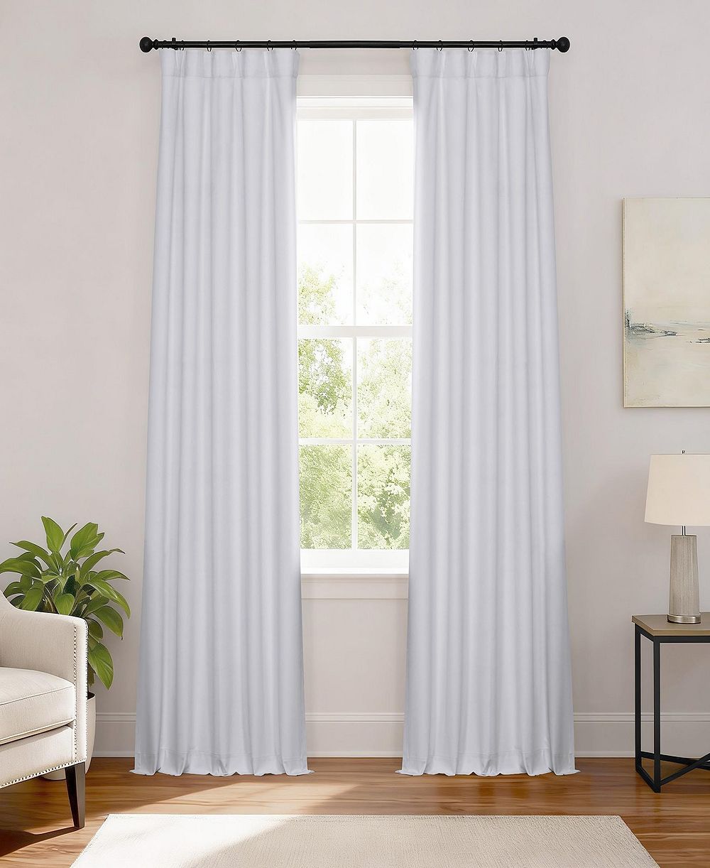 Half Price Drapes льняная штора Blackout