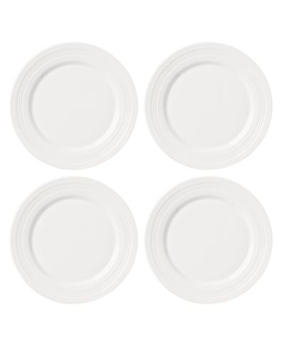 Lenox Tin Can Alley 4 Degree Dinner Plates, Set of 4