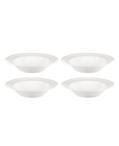 Lenox Tin Can Alley Rimmed Soup Bowls, Set of 4