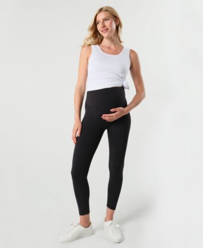 MARION Women's Stretch Leggings with Bump-Friendly Phone Pocket
