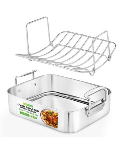 Противень NutriChef Roasting Pan with Polished Rack