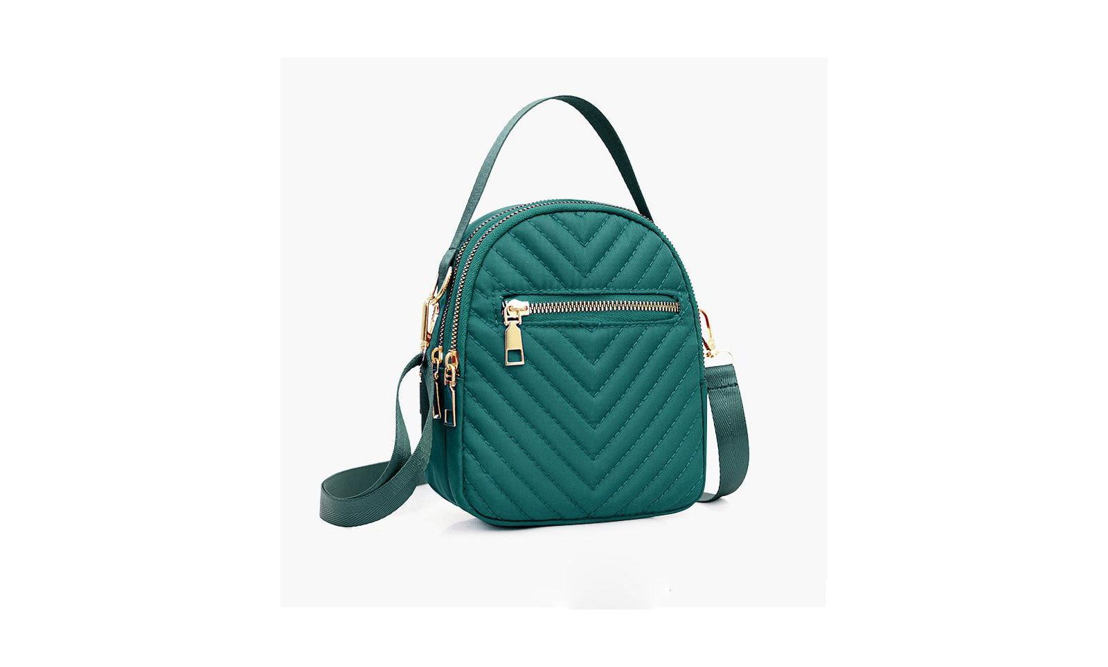 NICCI NYLON QUILTED BAG