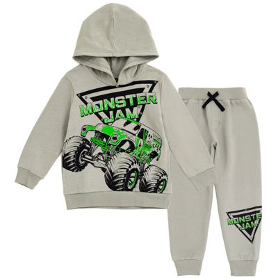 Monster Jam Toddler Boys Fleece 2-Piece Hoodie and Pants Set