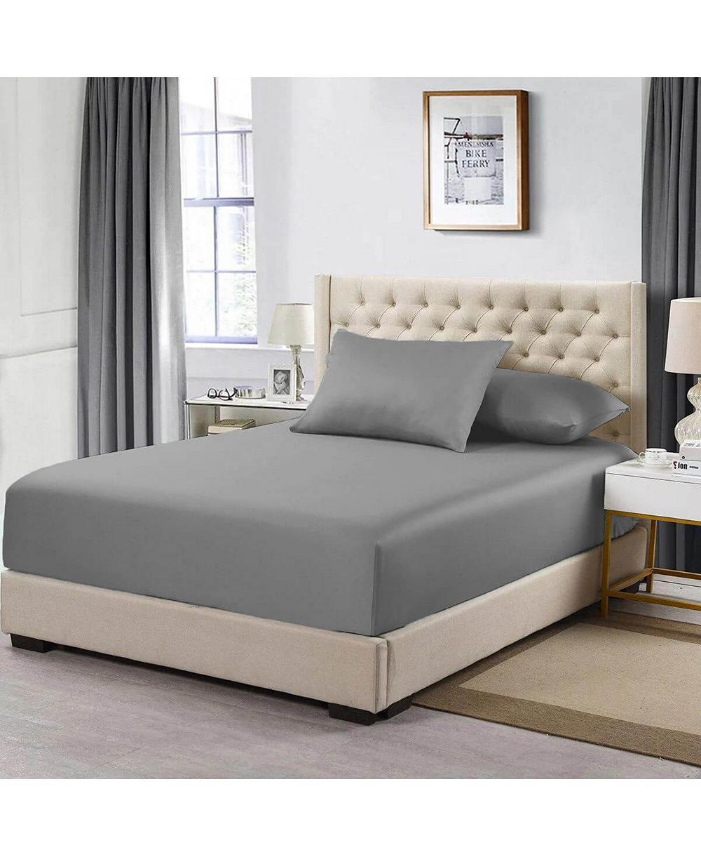 Percale Extra Deep (22 Inches) Fitted Sheet Only, California King