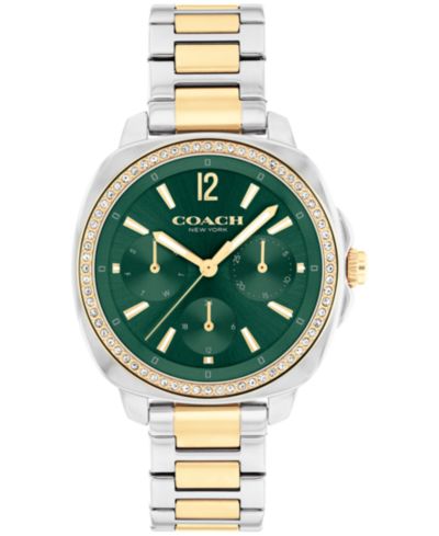 Женские часы COACH Kitt Two-Tone из нержавеющей стали 34mm