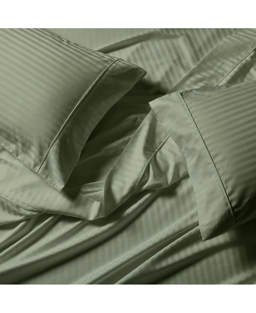 Extra Deep Pockets (22 inches) Stripe 650 Easy Care Sheet sets, California King