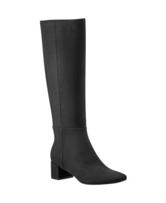 Bandolino Women's Addyson Tall Block Heel Dress Boots
