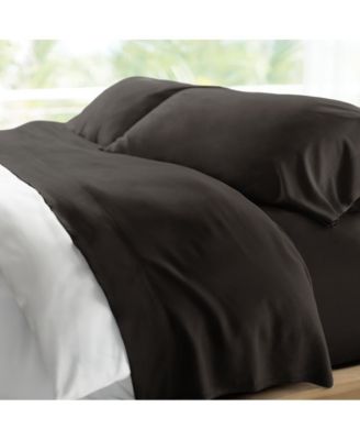 Cariloha Retreat Sateen Lyocell 4-Pc. Sheet Set, Split King