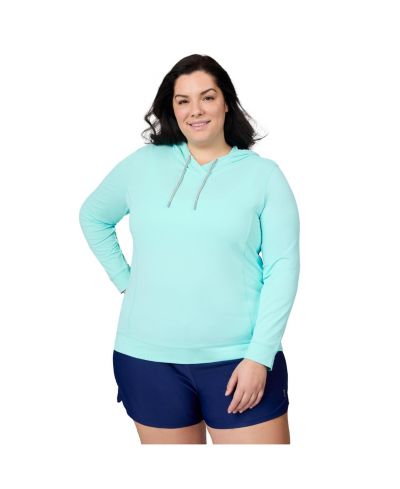 Free Country Plus Size худи SunFree с UPF