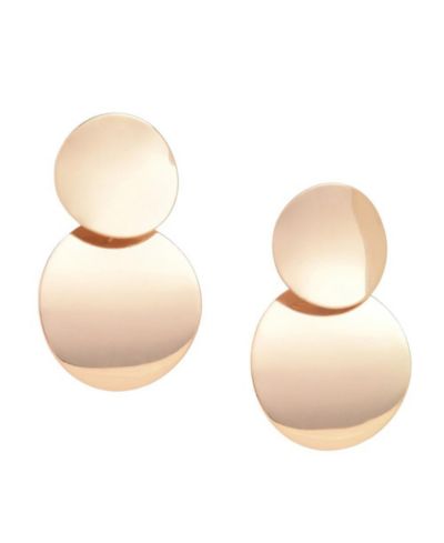 SOHI Women's Circular Drop Earrings