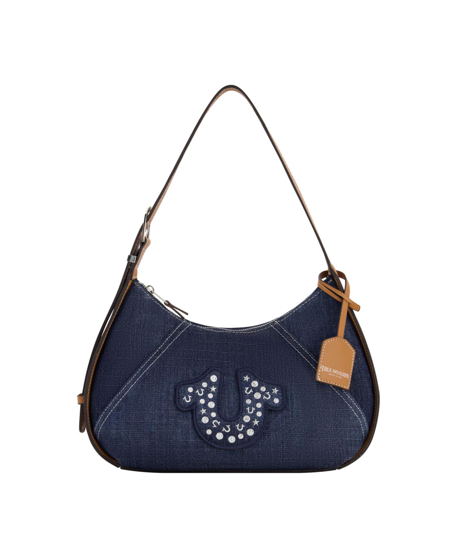 True Religion Denim Hobo с логотипом Strudded