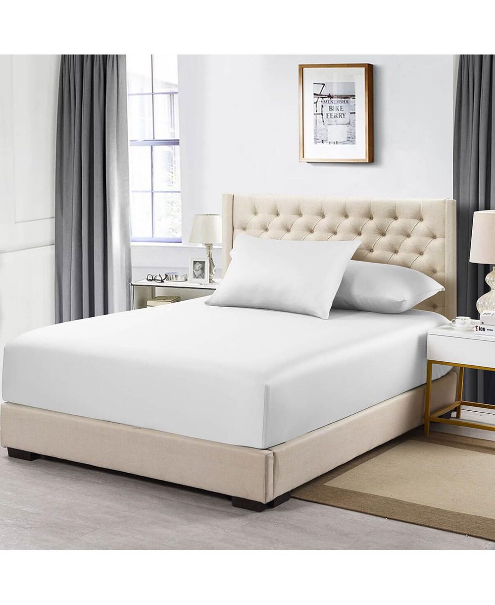 Только простыня на резинке Extra Deep (22 Inches) - Роскошный хлопок 608 Thread Count
