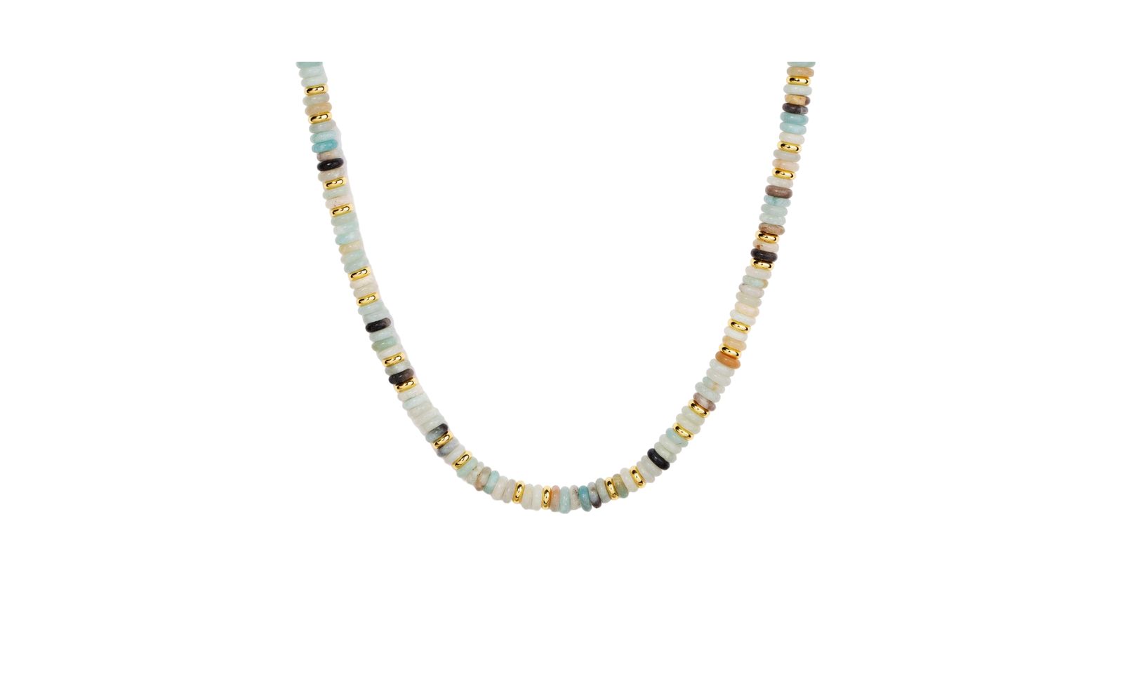 Чокер Little Sky Stone Lila из стерлингового серебра с разноцветными камнями