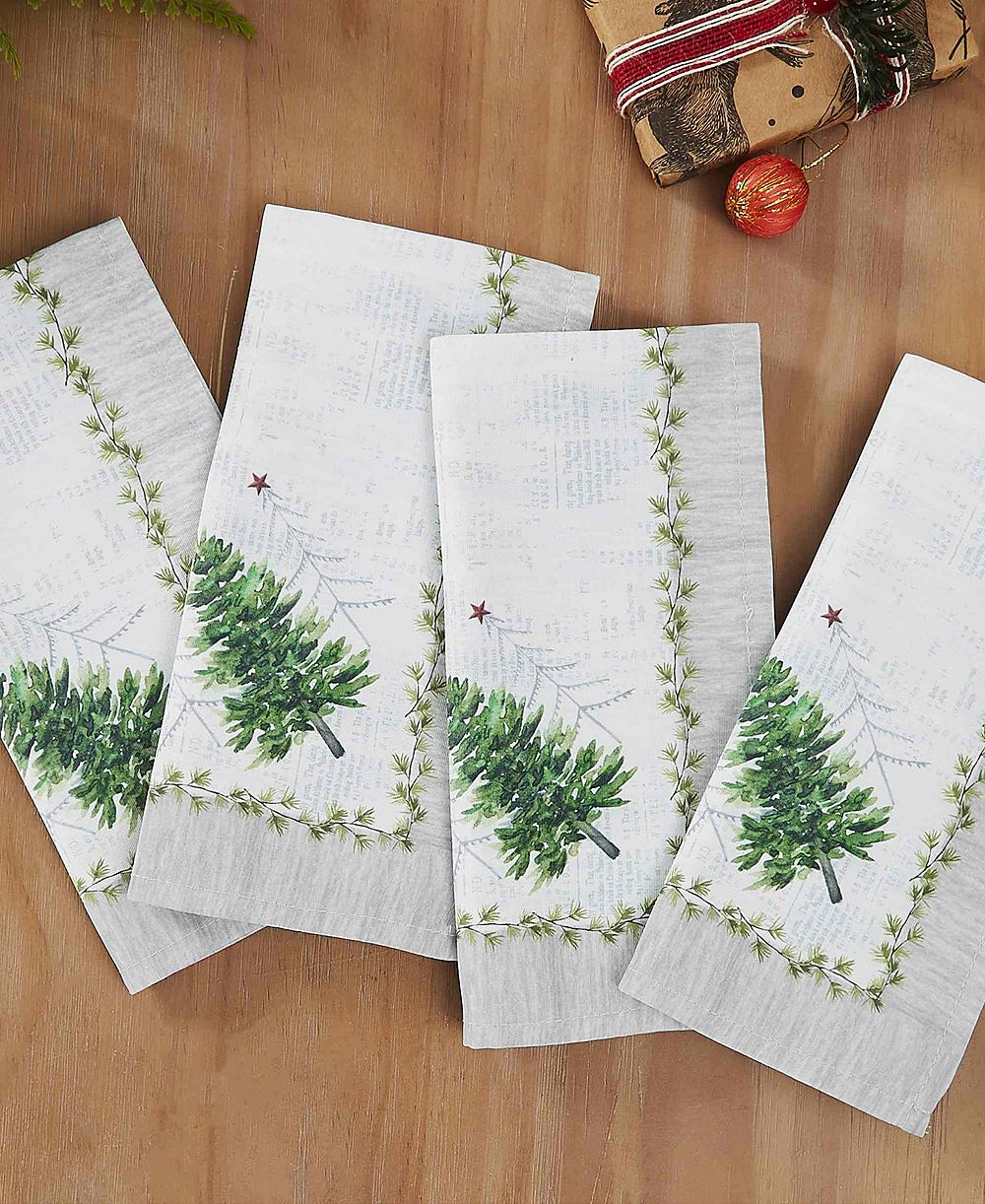 Набор Avanti Trees Polyester 18" x 18'', 4 шт