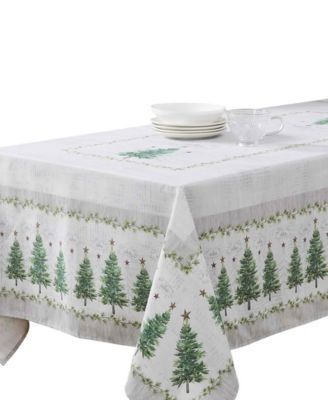 Скатерть Avanti Trees Polyester Oblong, 60" x 144"