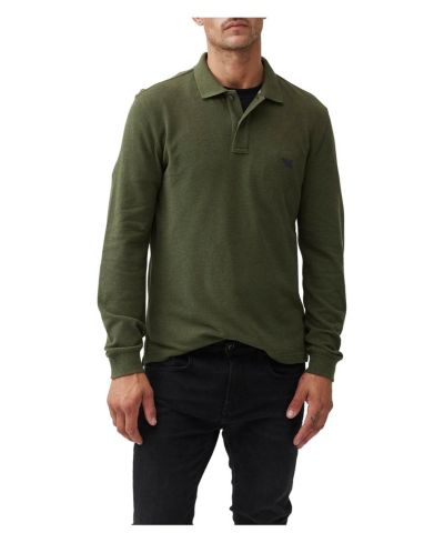 Rodd & Gunn Men's Long Sleeves Gunn Cotton Polo Shirts